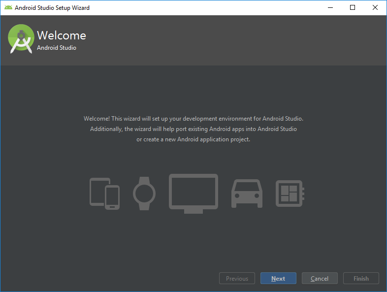 Android Studio Setup Wizard